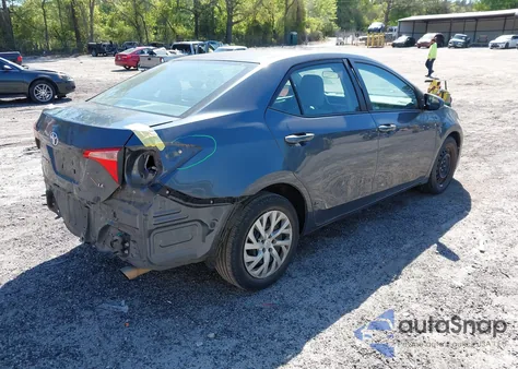 2017 Toyota Corolla Le из США, поврежденный, VIN 2T1BURHE4HC777588